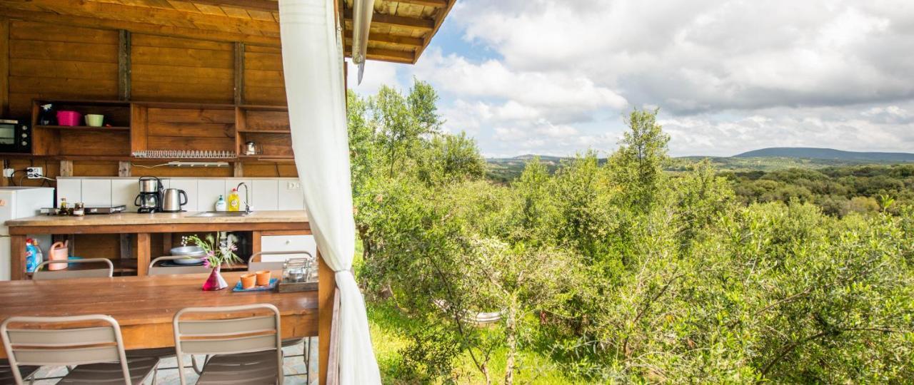 מת'וני Hakuna Matata Holidays Wooden Lodge With Airco & Pool In Greek Olive Grove מראה חיצוני תמונה
